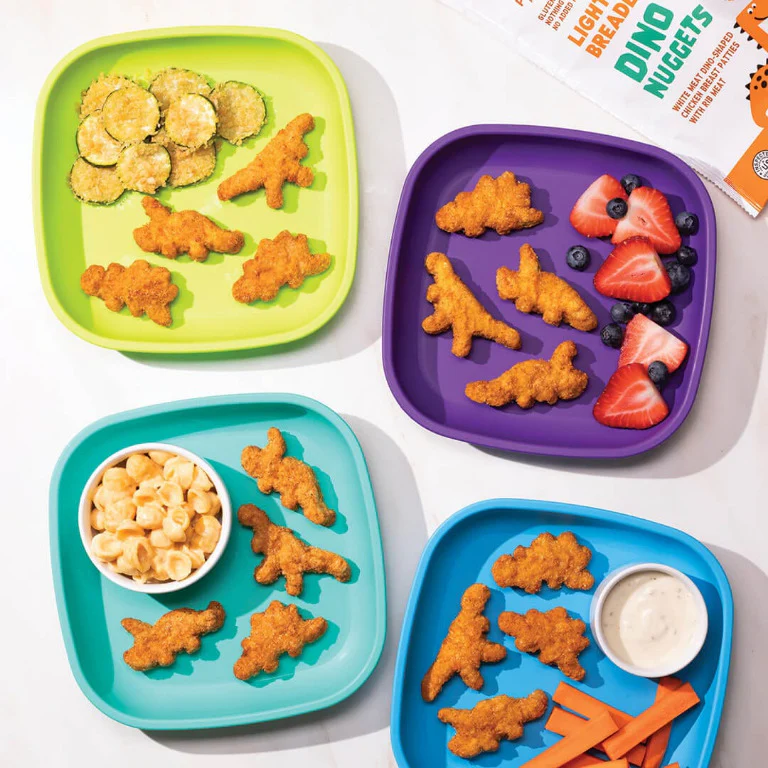 Lightly Breaded Dino Chicken Nuggets - Image 3